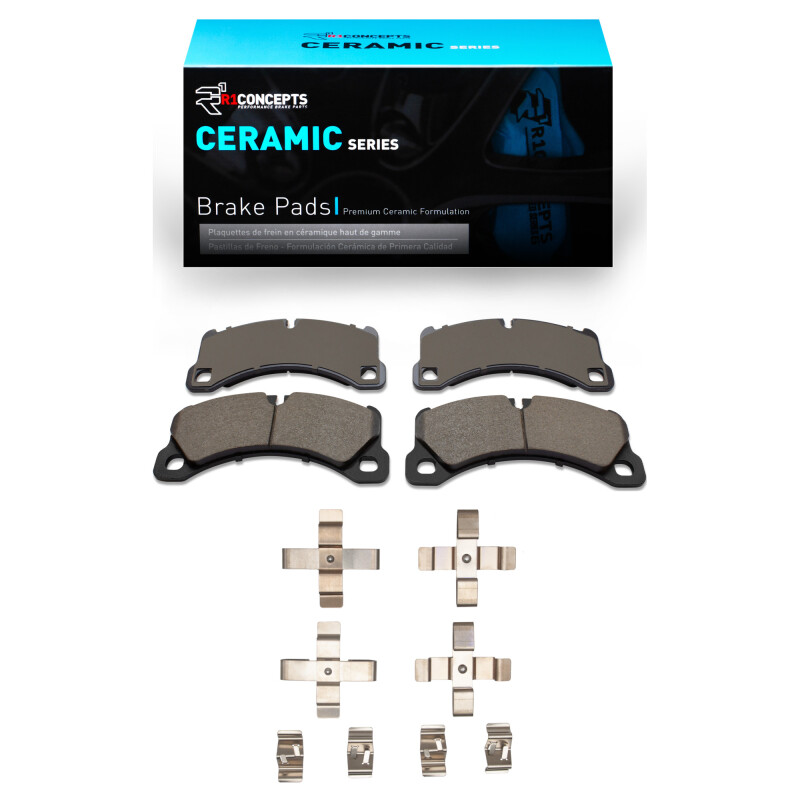 Porsche Panamera Brake Pads - Front - R1 Concepts - Ceramic - `11-`23